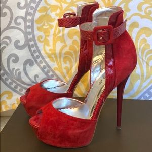 Cherry Red heels